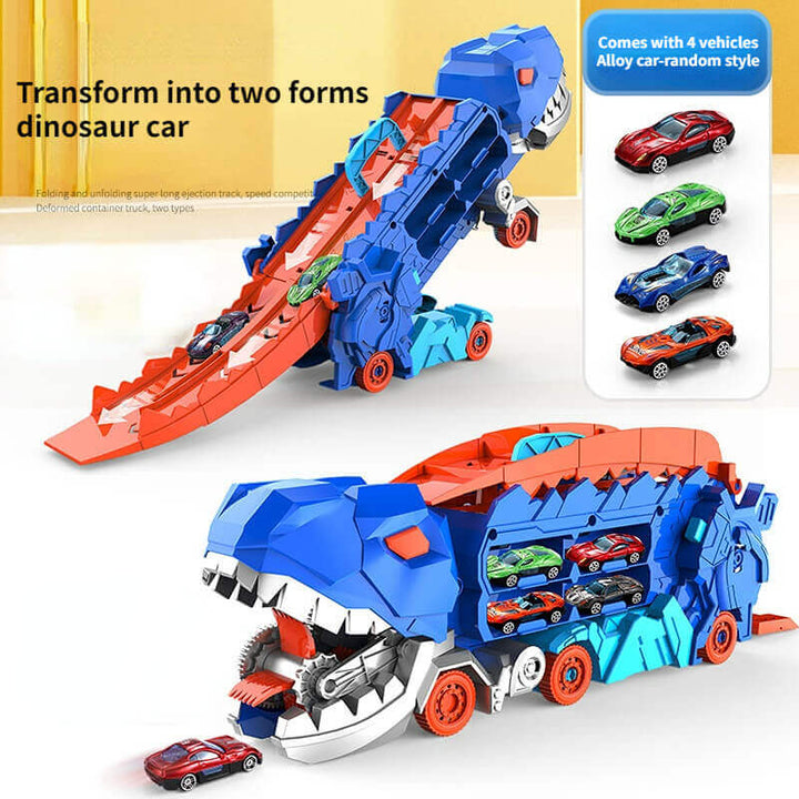 T-Rex Transport Truck – 3-in-1 Dinosaur Adventure Toy