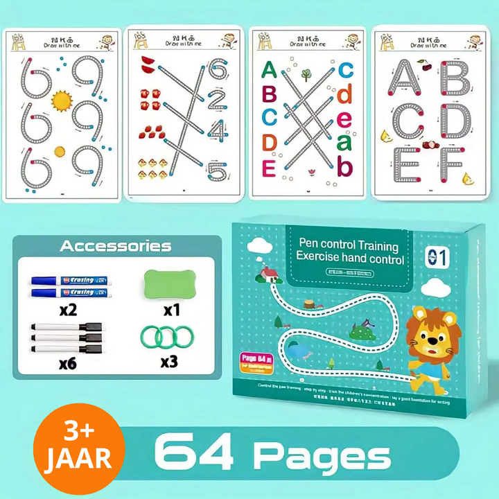 KiddoLearn™ - Magic Writing Book