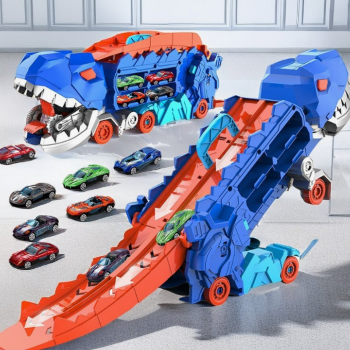 T-Rex Transport Truck – 3-in-1 Dinosaur Adventure Toy