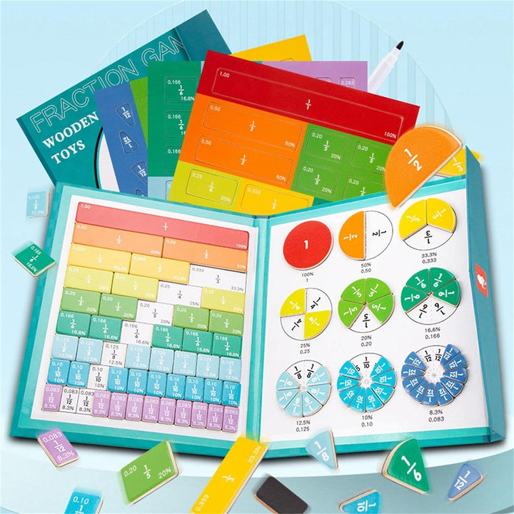 FractionMaster – Magnetic Fractions Puzzle Book