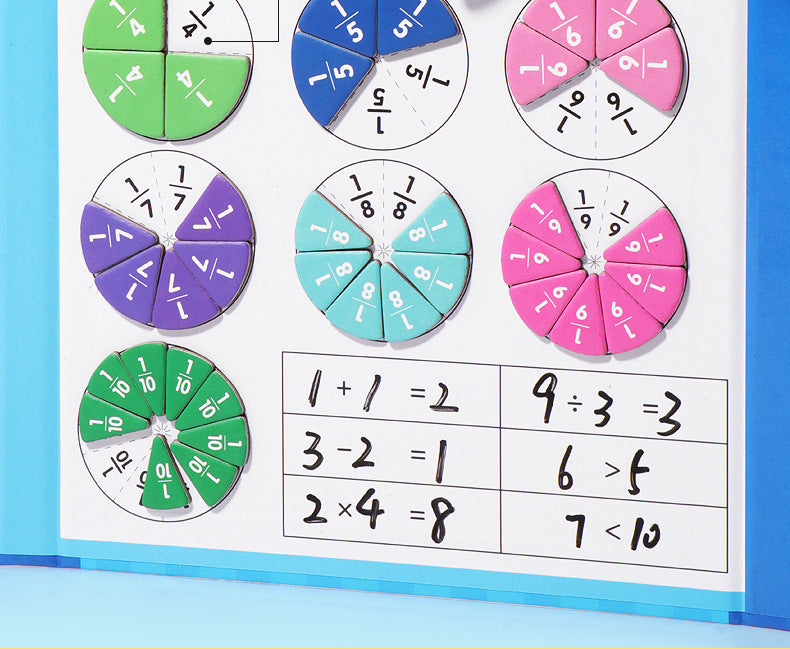 FractionMaster – Magnetic Fractions Puzzle Book
