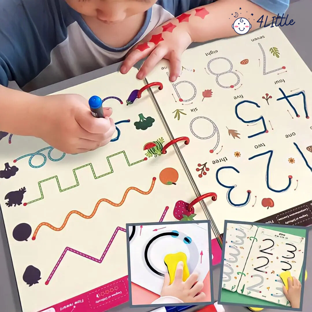 KiddoLearn™ - Magic Writing Book