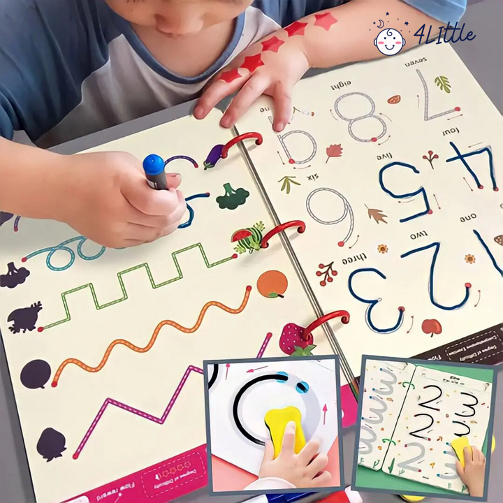 KiddoLearn™ - Magic Writing Book