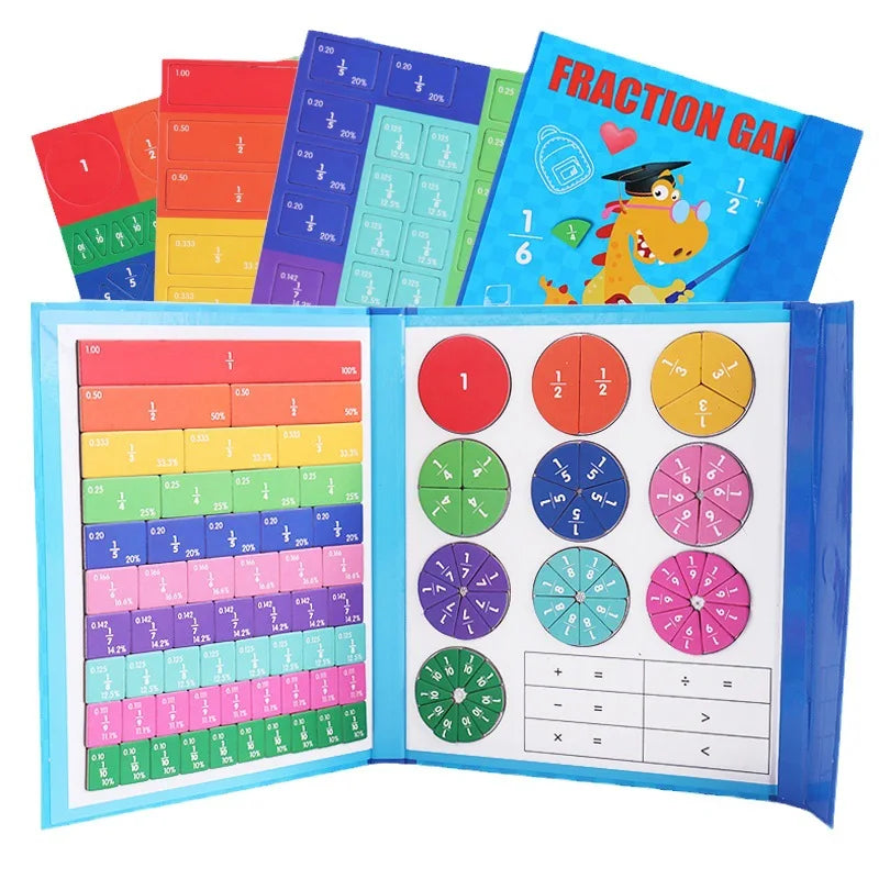 FractionMaster – Magnetic Fractions Puzzle Book