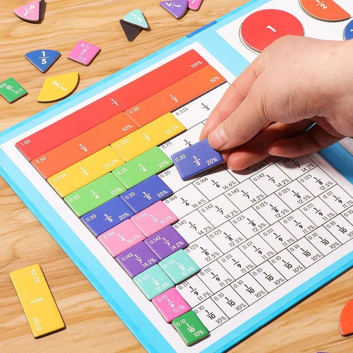 FractionMaster – Magnetic Fractions Puzzle Book