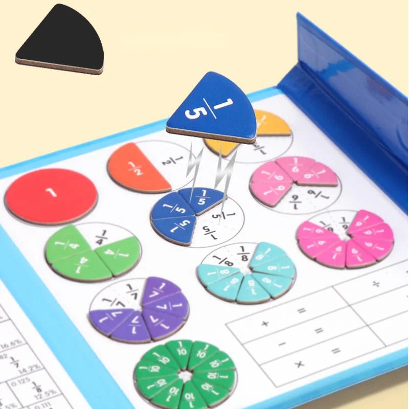 FractionMaster – Magnetic Fractions Puzzle Book