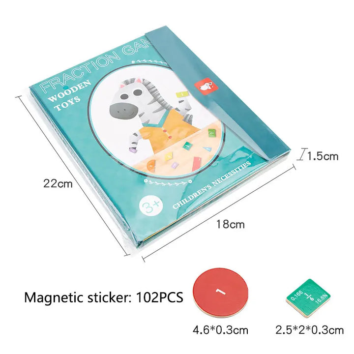 FractionMaster – Magnetic Fractions Puzzle Book
