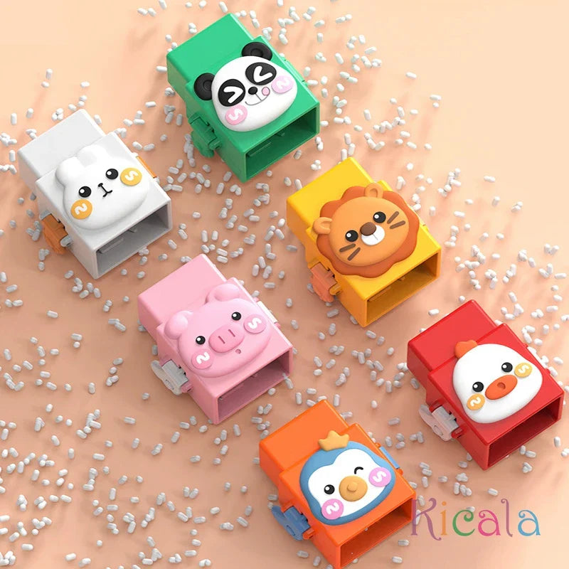 StackZoo - Educatief bouwspeelgoed - Dieren stapel set